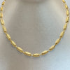Cadena Rustica Barriles  Oro amarillo 6,80 Gr / 3,1 mm / 60 Cm Broche 0,40