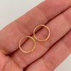 Candonga Imperdible Oro amarillo 18k 0,45 Gr / 1,1 Cm