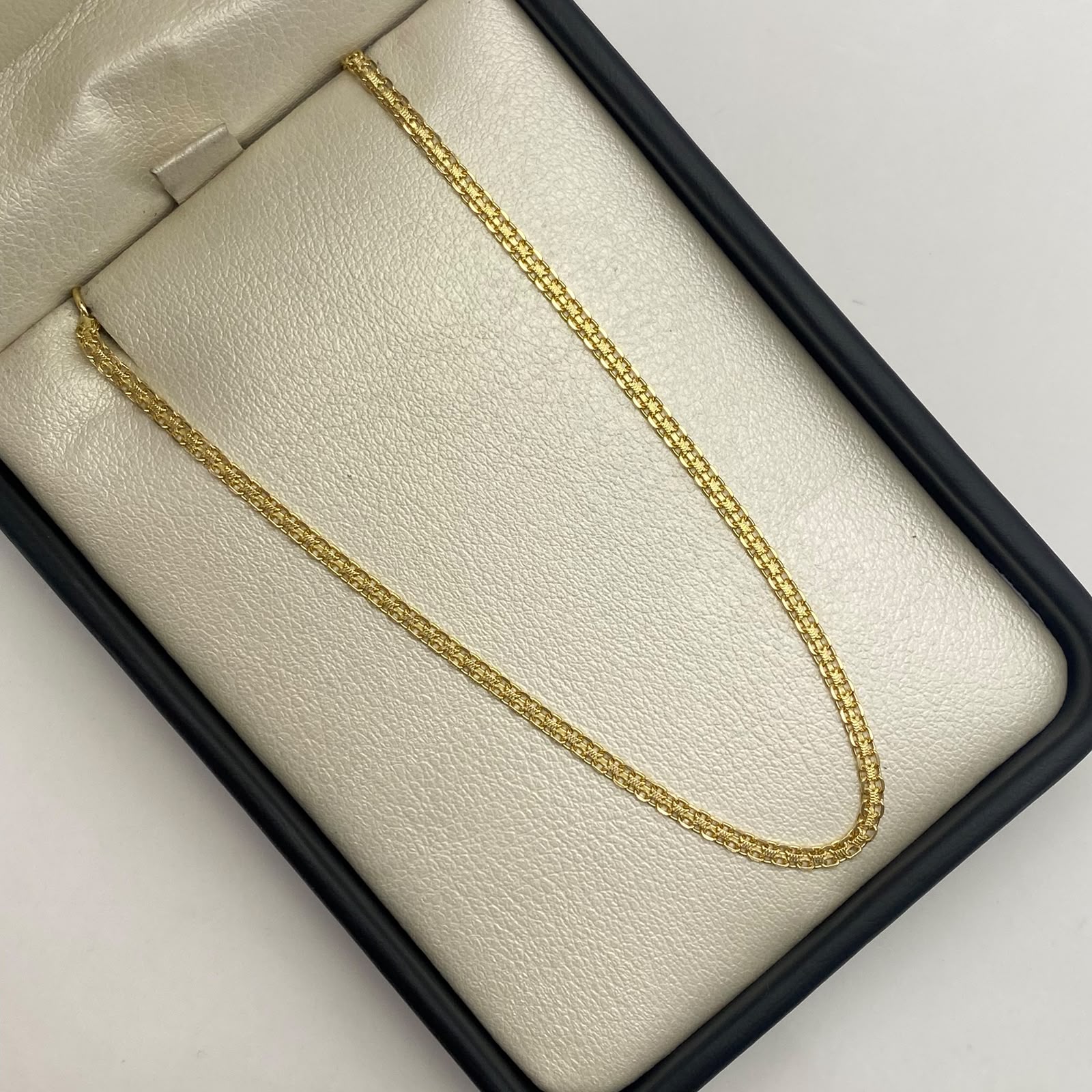 Tobillera It china Oro amarillo 18k +1 / 2,51 Gr / 2,20 mm / 25 Cm