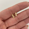 Topos Tres Corazones Oro amarillo 18k 0,85 Gr / 3,5 mm