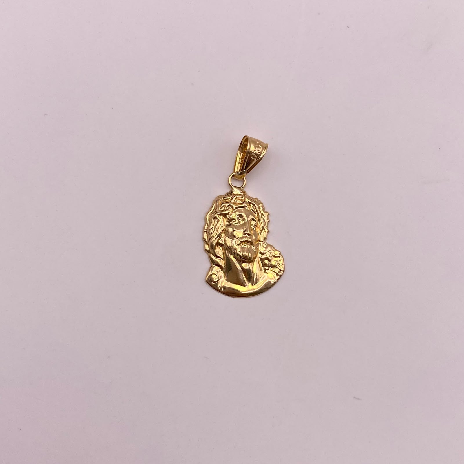 Dije cruz rostro cristo Oro amarillo Oro amarillo 1,1 Gr / 2,2 Cm