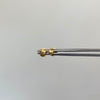 Topos mini corazon inflado Oro amarillo 18k 0,4 Gr / 2,5 mm