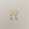 Candonga Mini Lagrima Oro amarillo 18k 0,55 Gr / 2,5 Cm