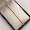 Pulsera tejida Eslabones Gc Oro amarillo 18k 0,35 Gr