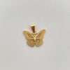 Dije mariposa (POR FABRICACION)  Oro amarillo 18k 4 Gr / 17,8 mm / 2,6 Cm