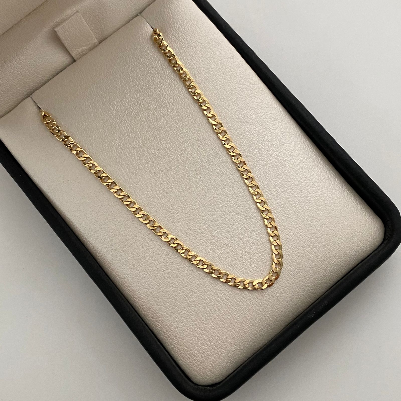 Cadena It Cubana Oro amarillo 18k 6,85 Gr / 3,4 mm / 60 Cm