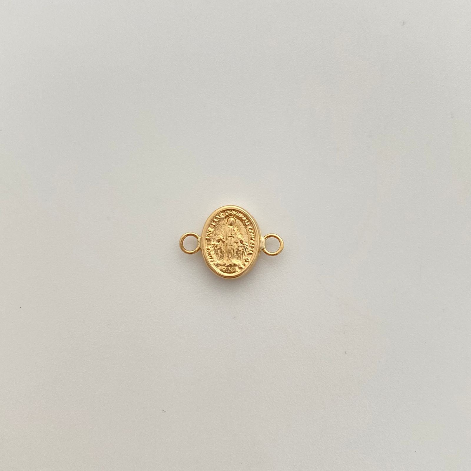 Herraje virgen milagrosa  Oro amarillo 18k 0,45 Gr / 1 Cm