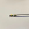 Topos Circon Verde Oro amarillo 18k 0,35 Gr / 2,7 mm