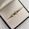 Topos Tres Corazones Oro amarillo 18k 0,85 Gr / 3,5 mm
