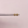 Topos circulo diamantado Oro amarillo 18k 0,55 Gr / 6 mm
