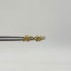 Topos tortuga Oro amarillo 18k 0,5 Gr / 7,7 mm