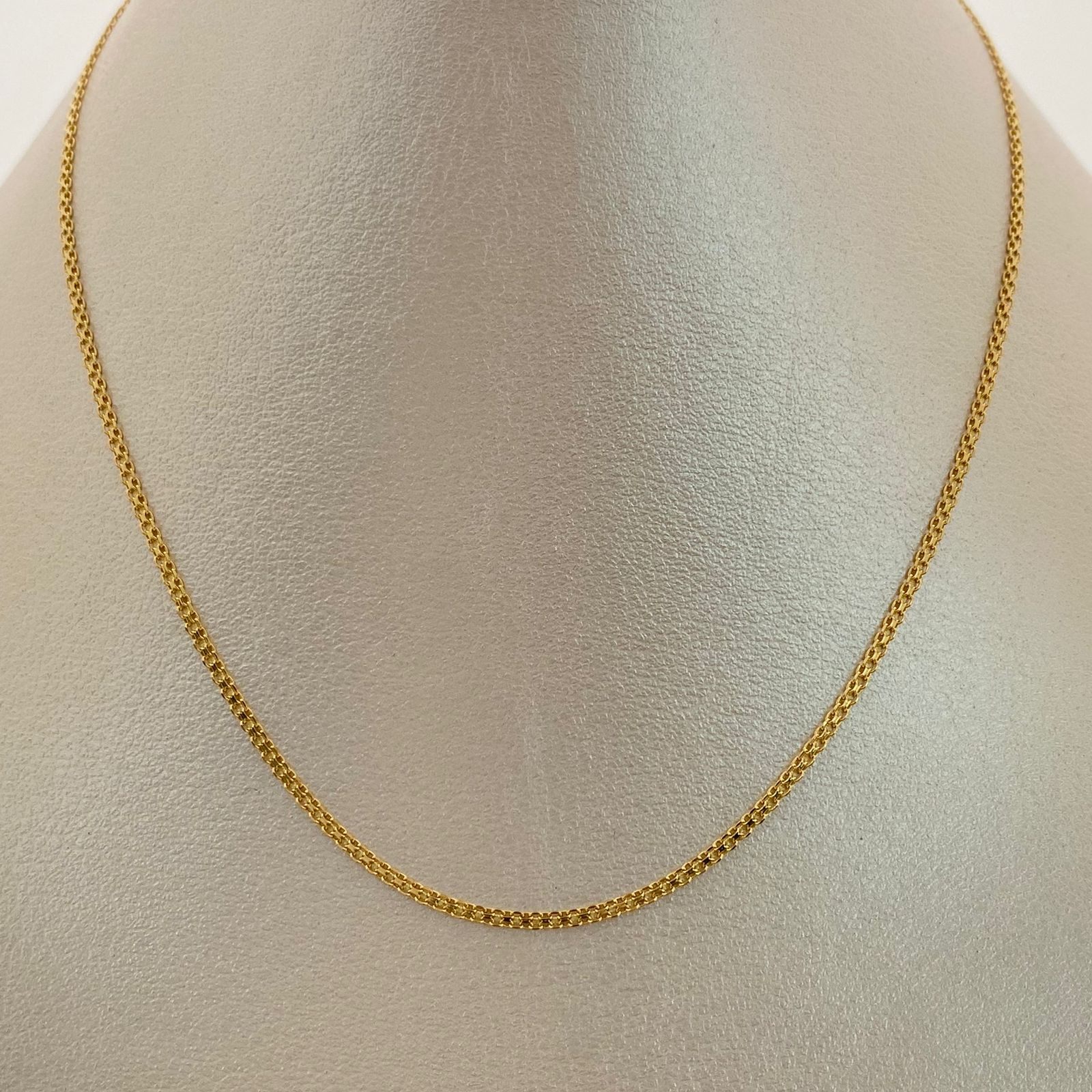 Cadena It Mini China Oro amarillo 18k +1 / 2,75 Gr / 1,4 mm / 50 Cm