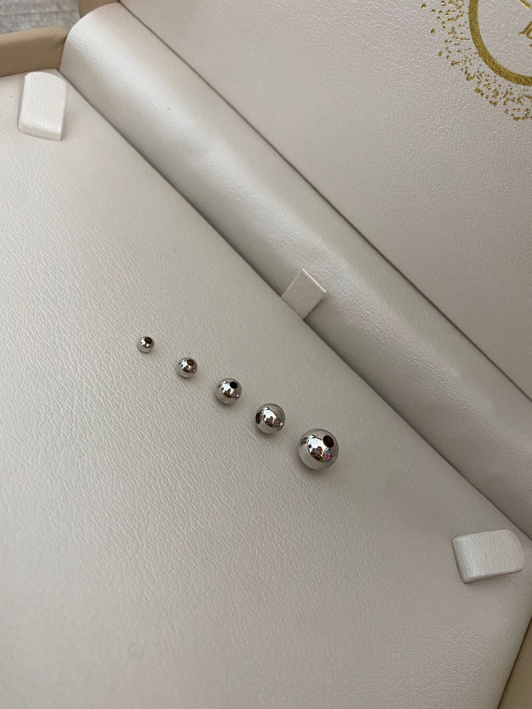 BOLA LISA 5MM/0.16 GR ORO BLANCO